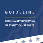 Guideline for Quality Reviewing of Statistical Reports